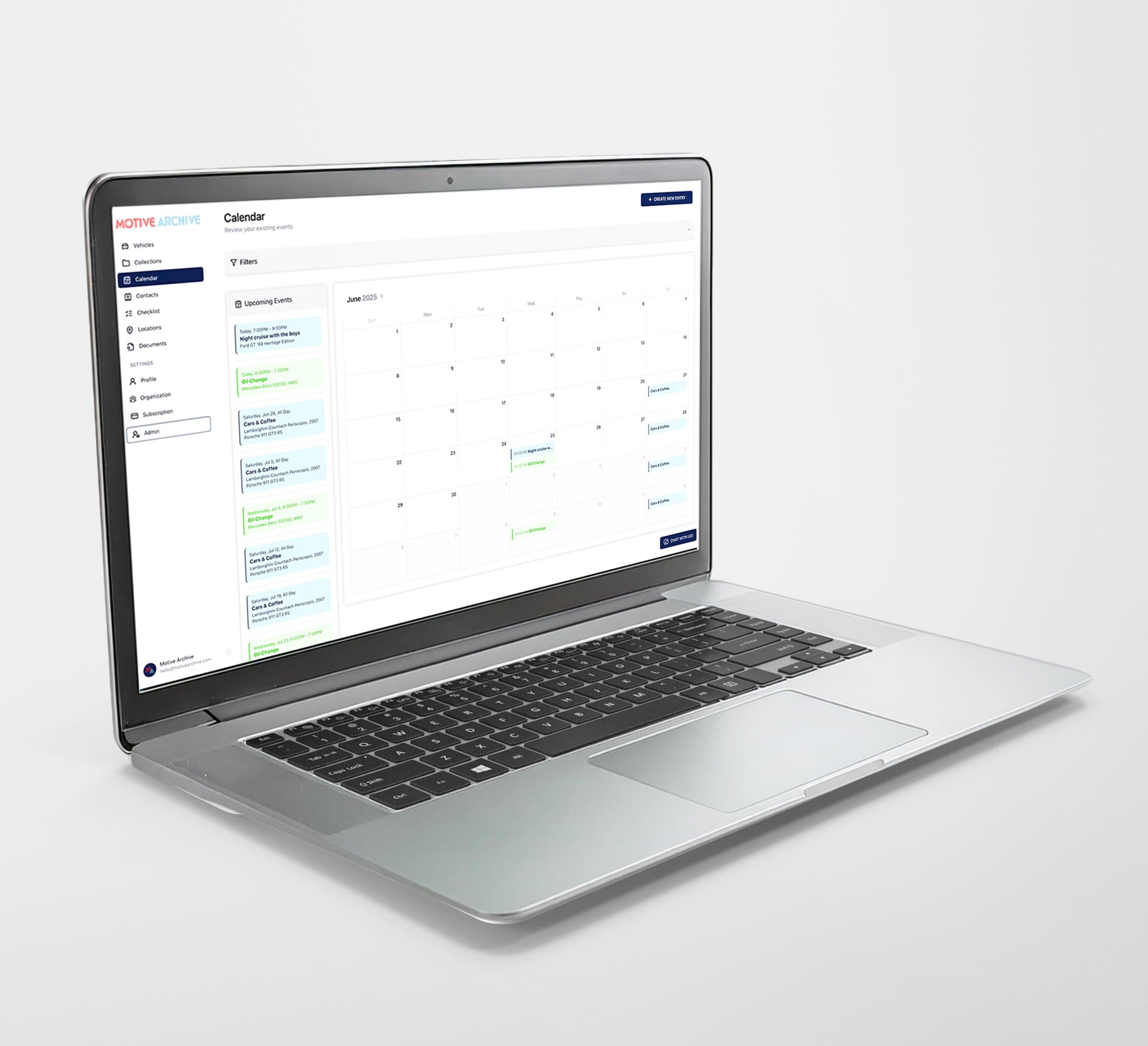 Calendar and scheduling interface