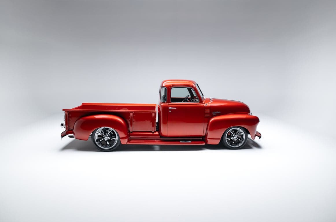 Restomod Rarity: 1950 Chevrolet 3600 5-Window Pickup Shines in Copper Metallic on Bring a Trailer